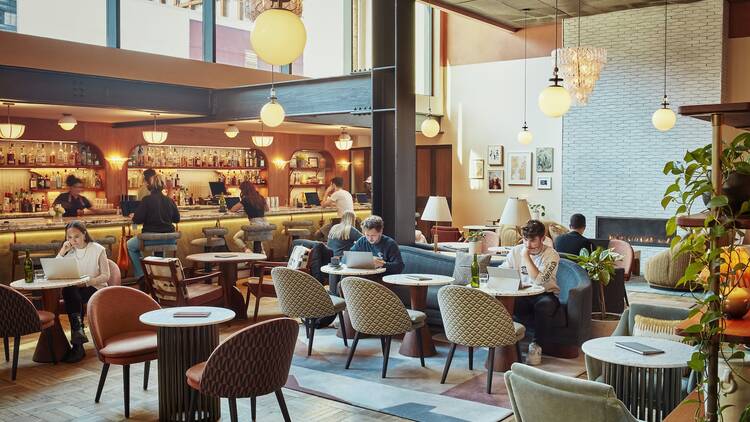 The Hoxton Williamsburg lobby