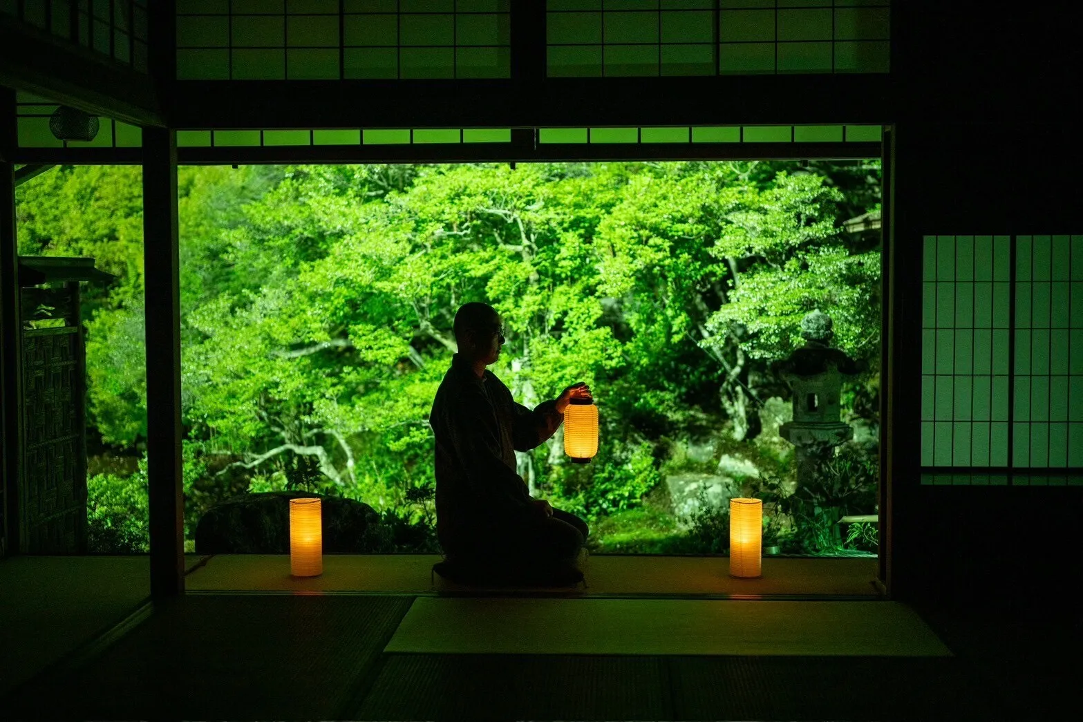 Tokoji Temple's Fresh Spring light-up