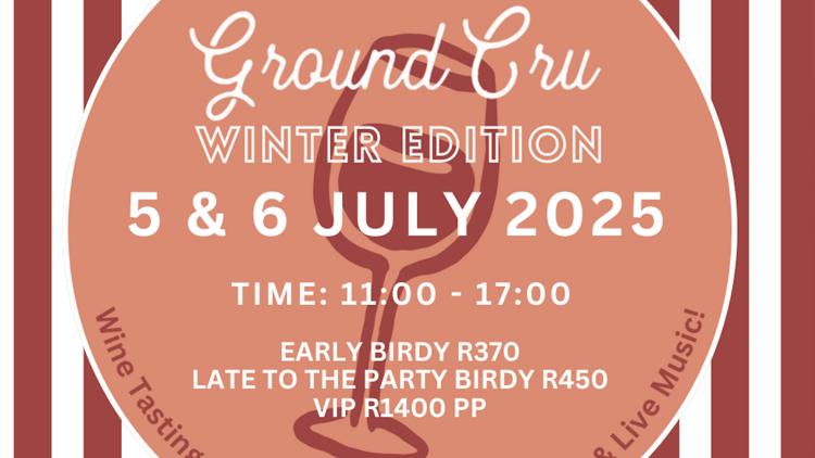 Ground CRU Wine Festival - Winter Edition Poster