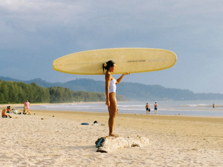 Real surfing in Phuket