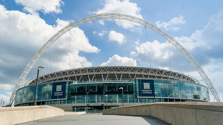 Wembley Stadium in London