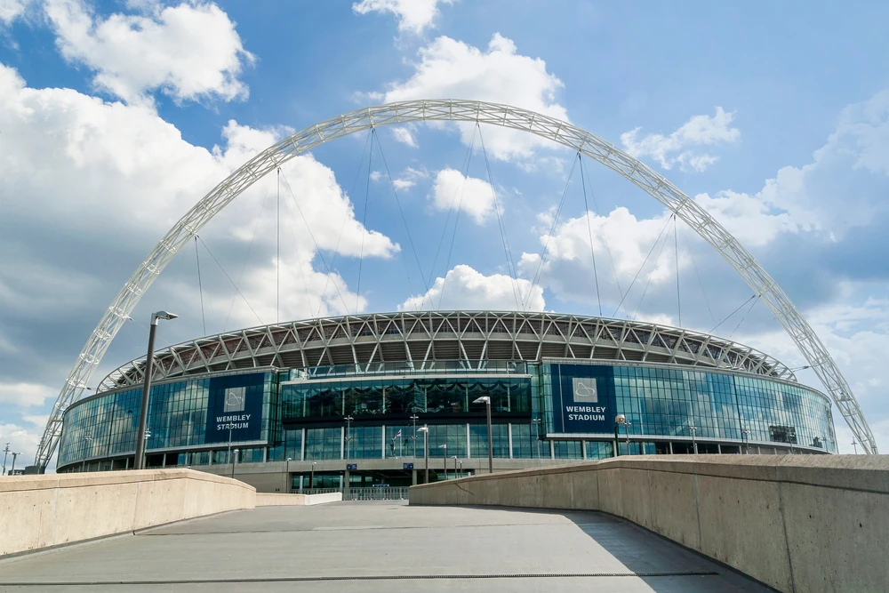Wembley Stadium in London