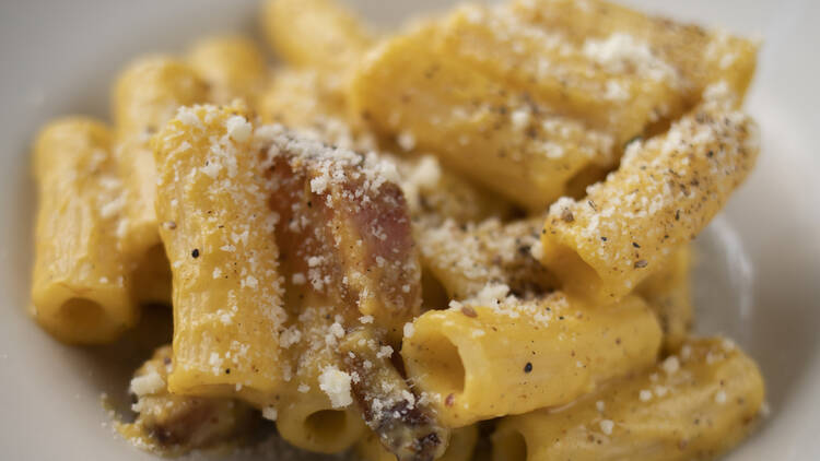 Carbonara at Trattoria Pennestri