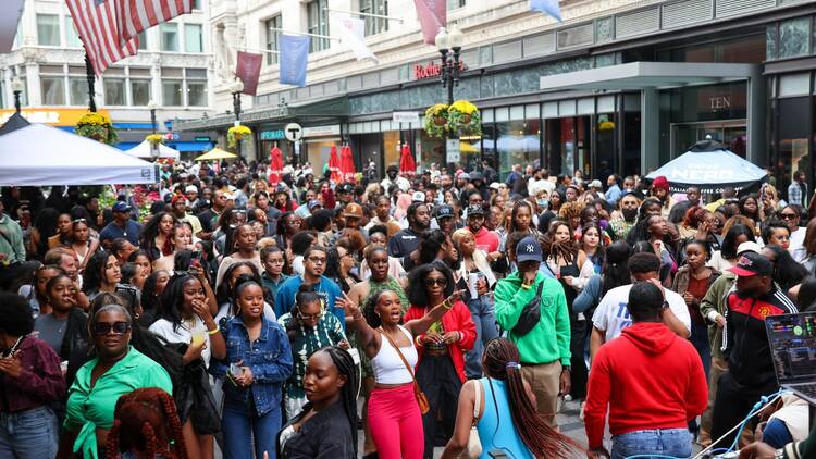 crowd crowd