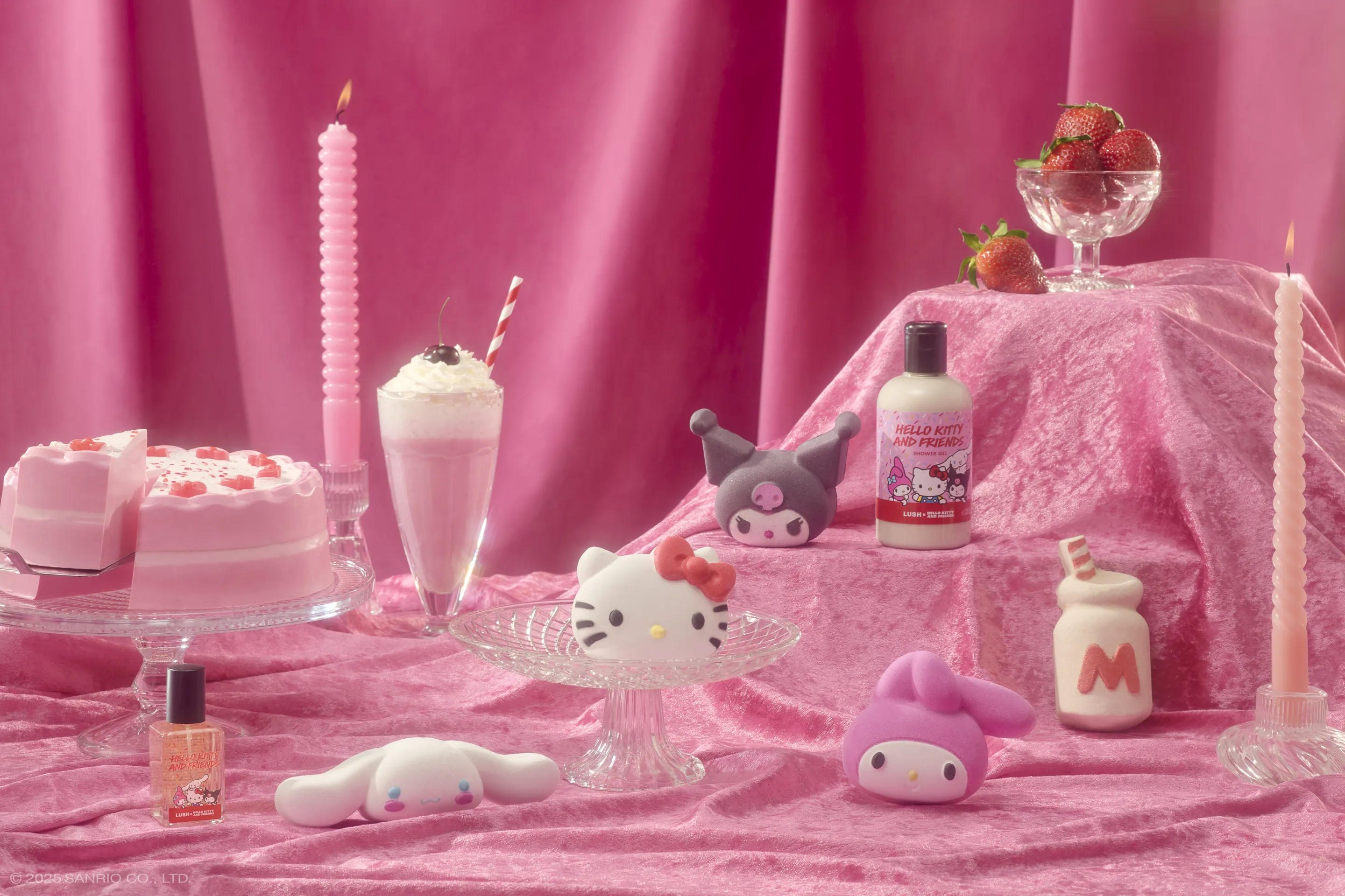 Lush x Sanrio