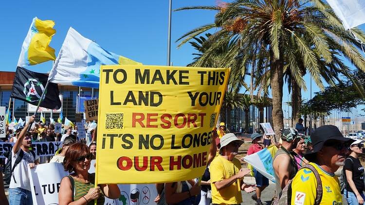 Canary Islands anti-tourism protests
