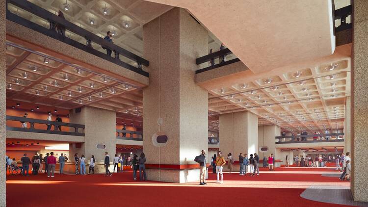 Barbican Renewal project in London