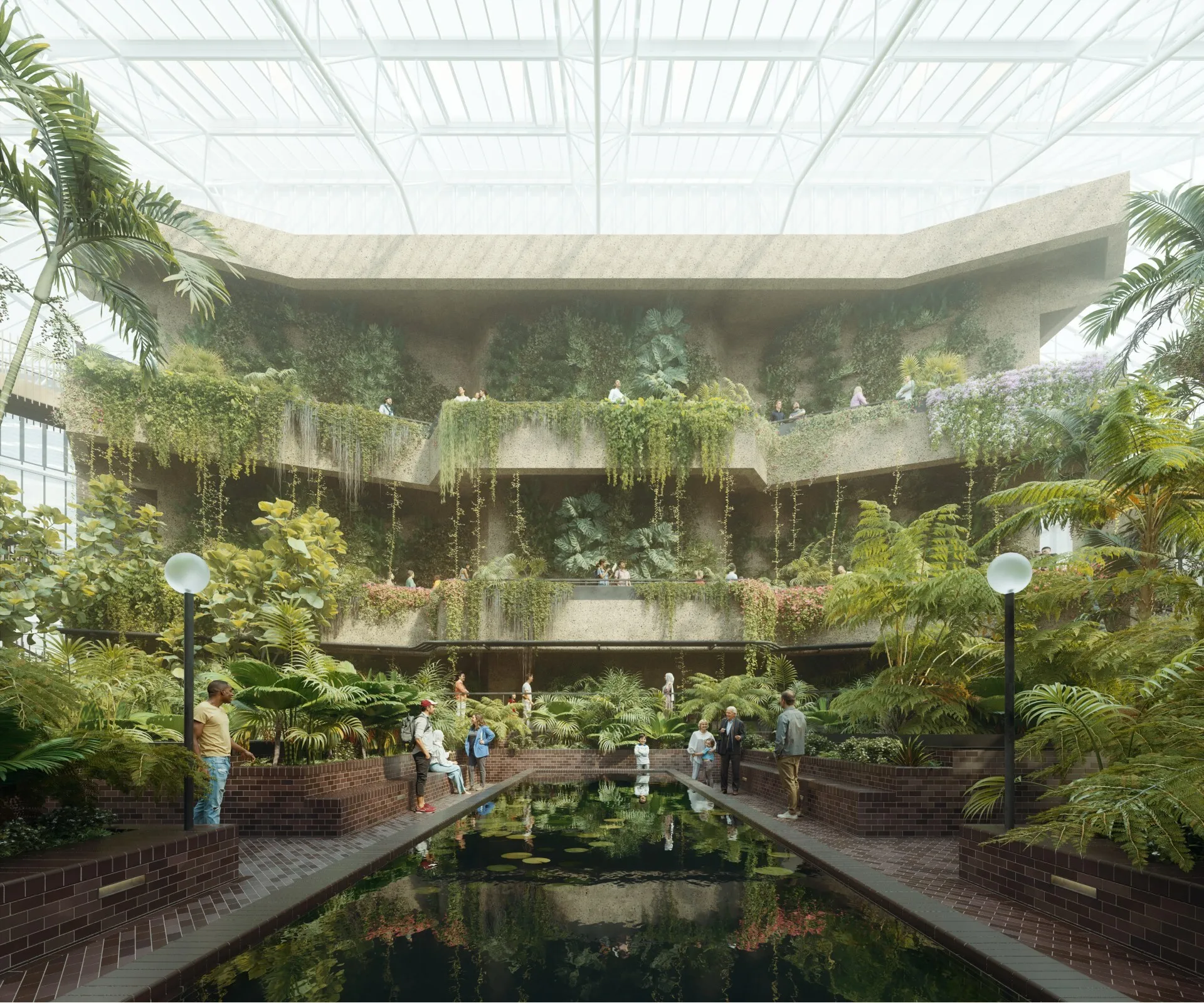 Barbican Renewal project in London