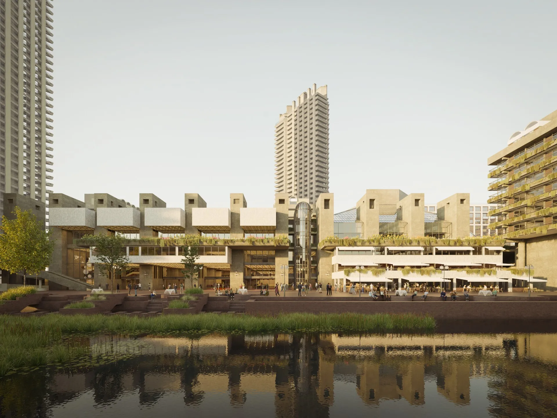 Barbican Renewal project in London