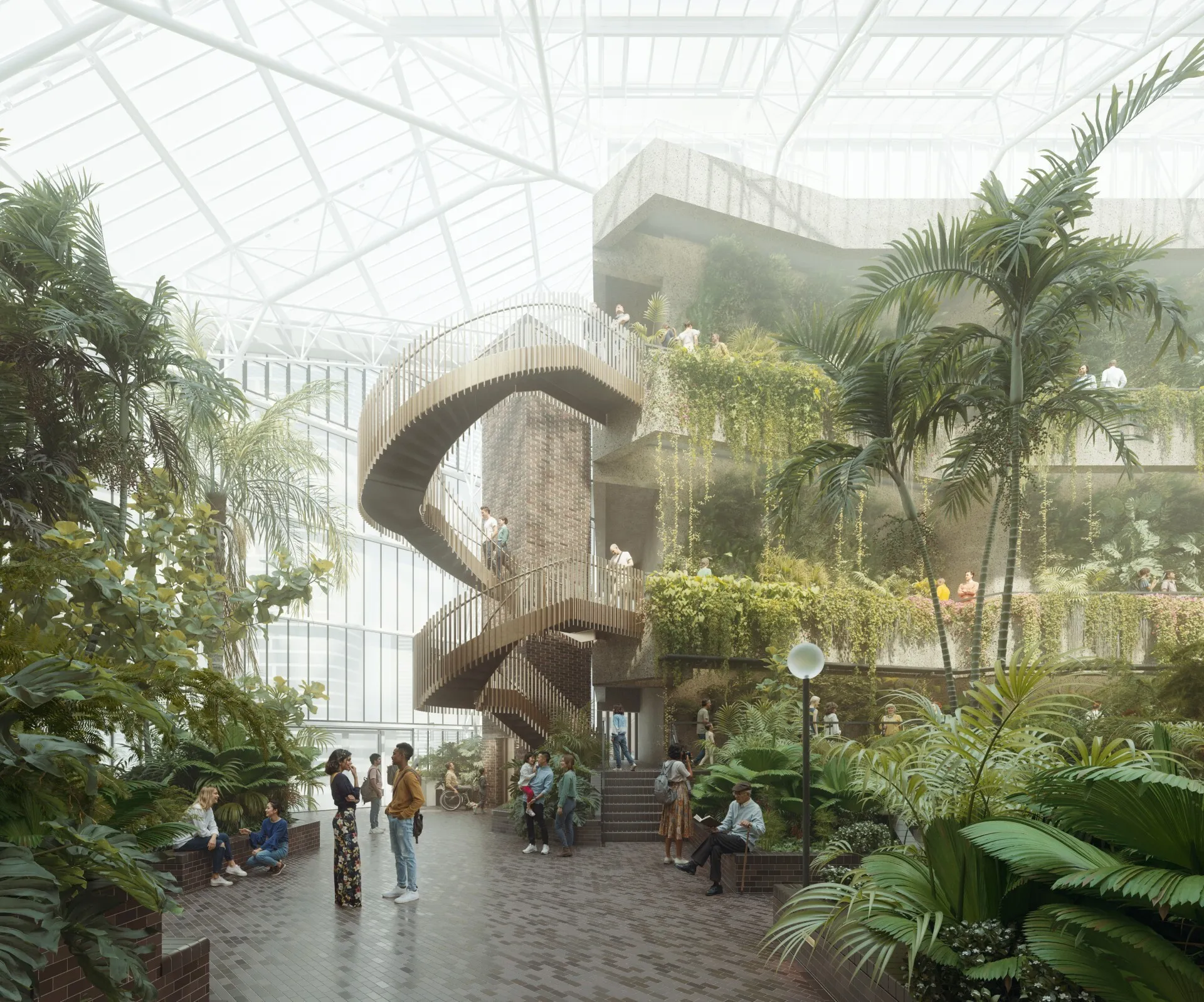 Barbican Renewal project in London