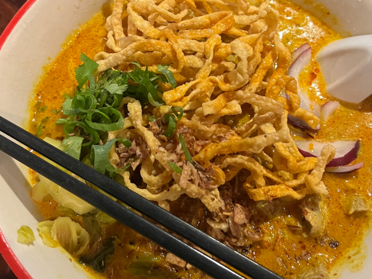 Khao soi at Eat Thai Darlinghurst