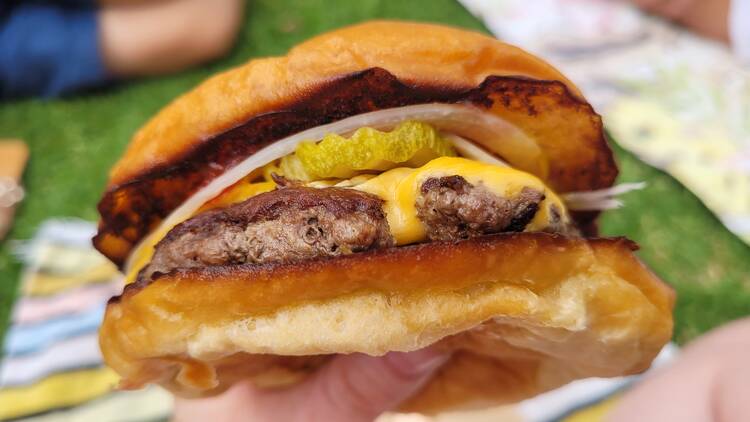 Cheese Burger at Splash