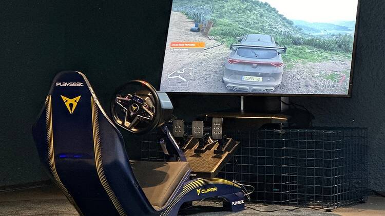 Acelerad por México con su simulador de conducción Acelerad por México con su simulador de conducción