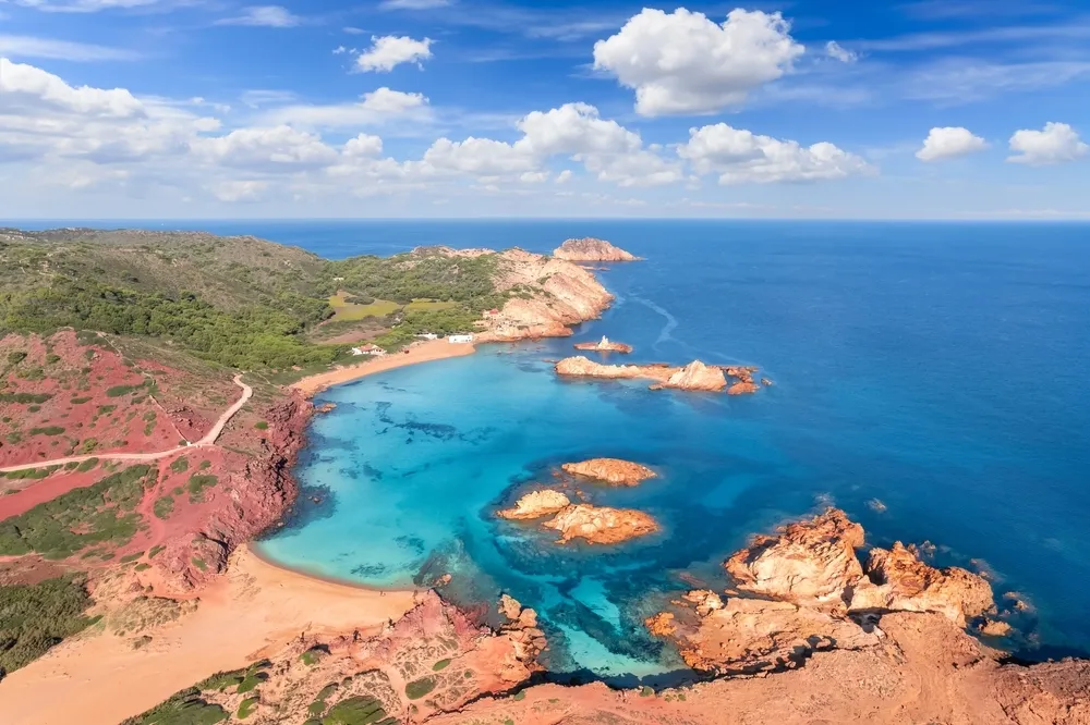 platja Cala Pregonda, menorca