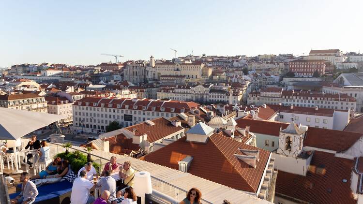 Os melhores bares em rooftops em Lisboa