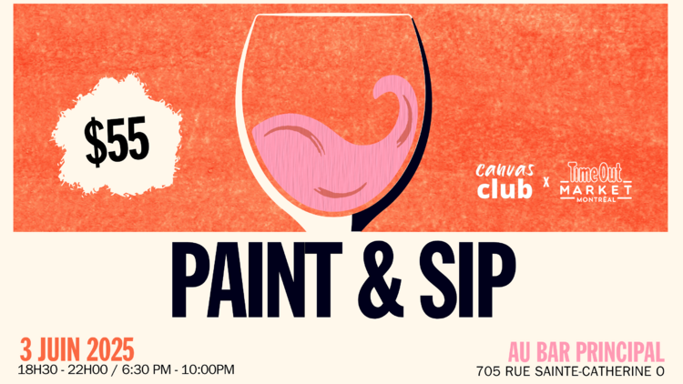 Participez à une soirée Paint & Sip