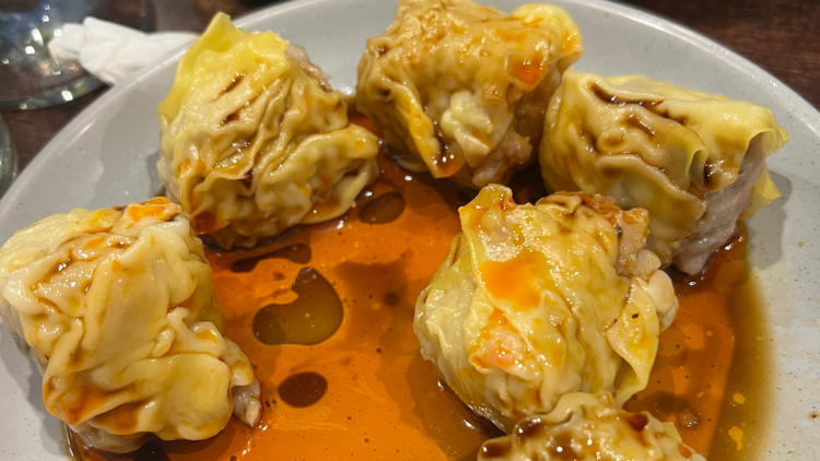 Dumplings at Chinese Dumpling Master