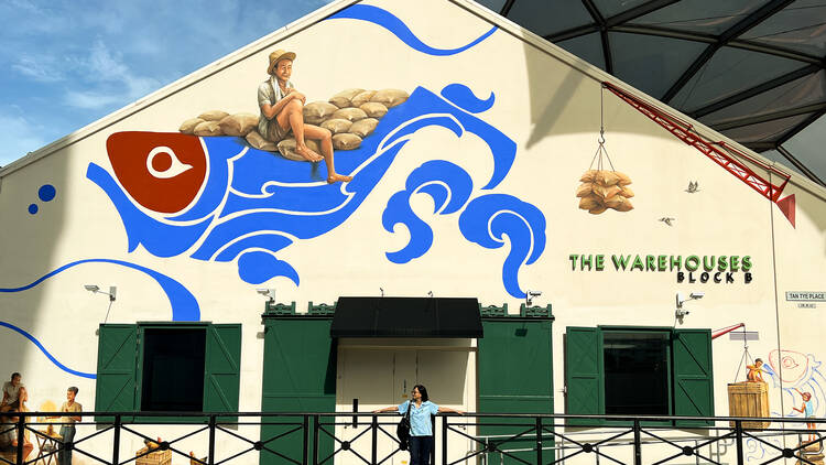 “The Journey of the Fire Fish” mural by Yip Yew Chong x Tobyato