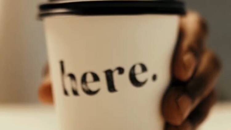 Here coffee shop in Rosebank