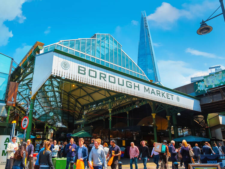 Part of Borough Market is finally being pedestrianised