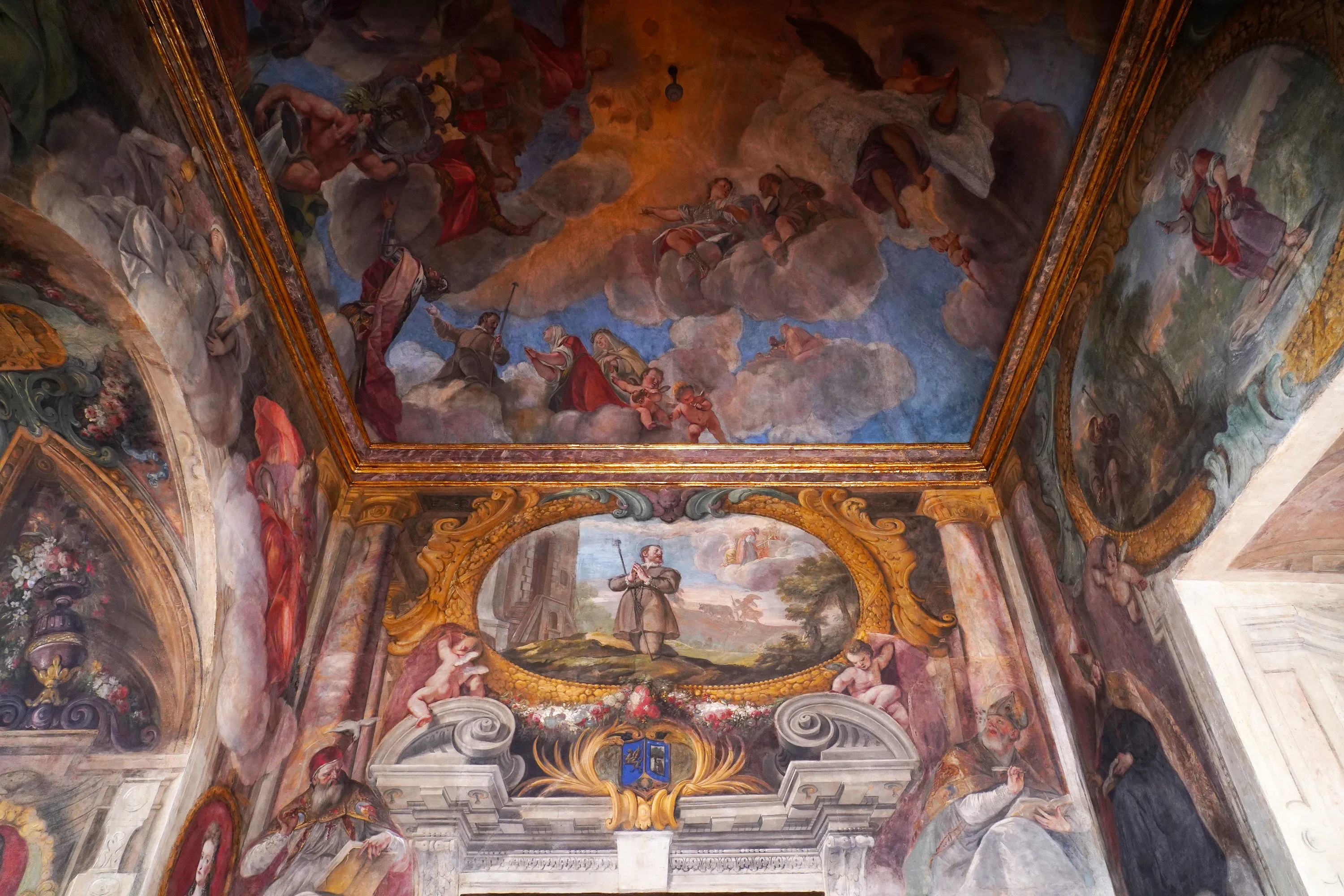 Frescos del Oratorio en Casa de la Villa, por Rafa Alabarran