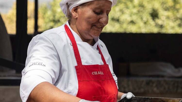 Peña, buena comida y vinos en Narda Comedor
