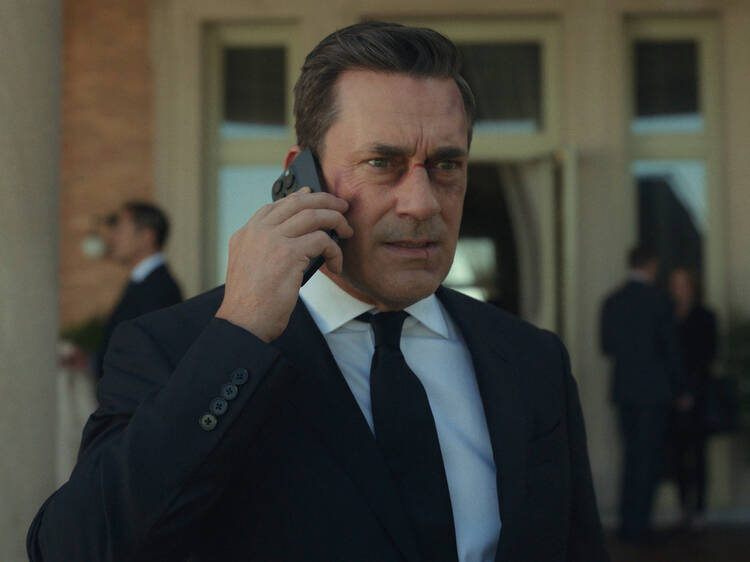  Amigos y vecinos Jon Hamm 