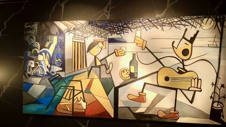 Mariscal en el Dry Martini 
