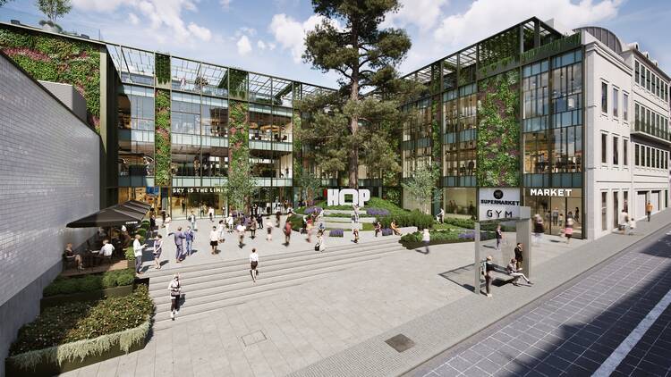 O antigo centro comercial La Vie será transformado num hub empresarial