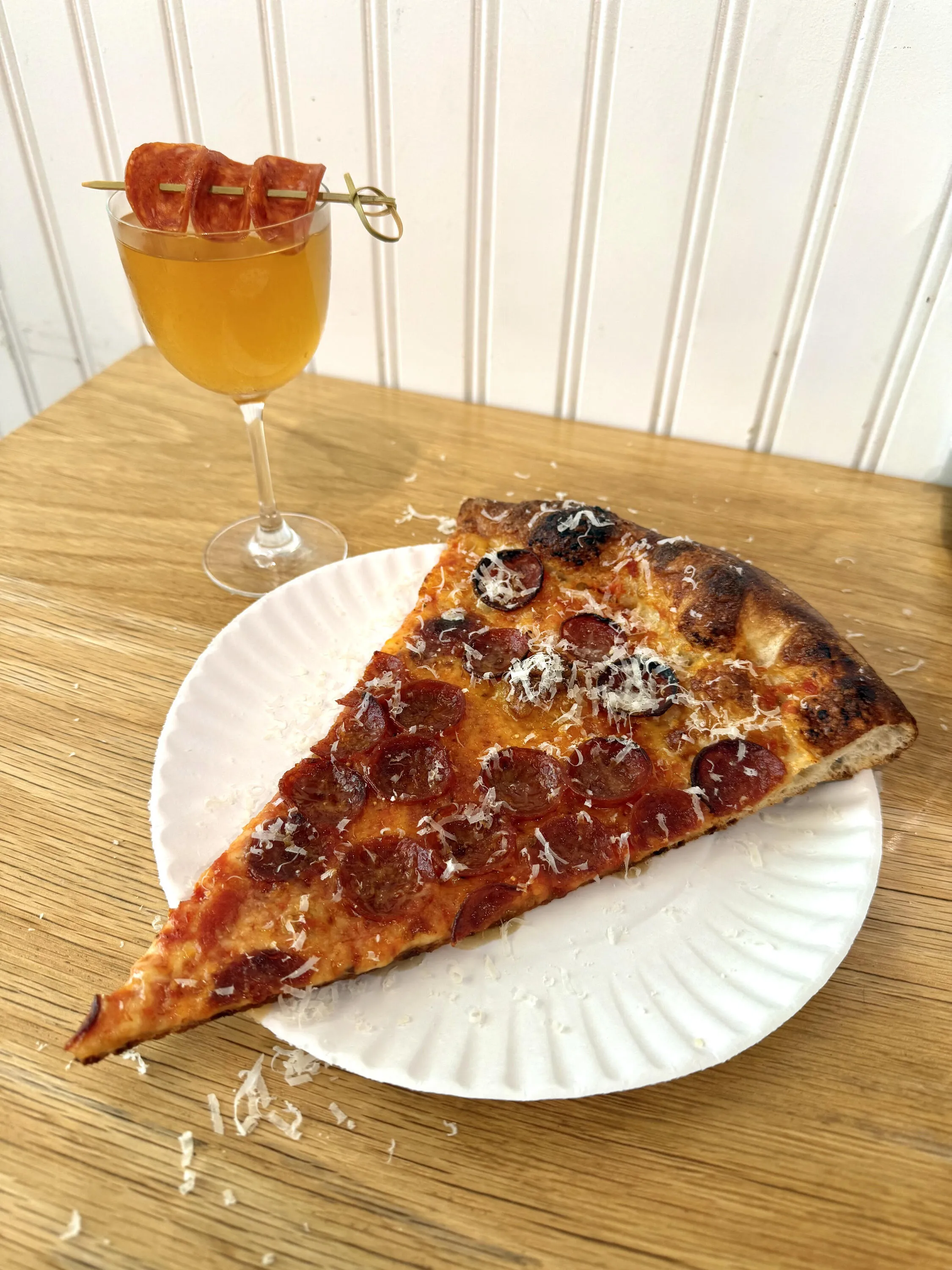 Pepperoni martini at Stretch Pizza