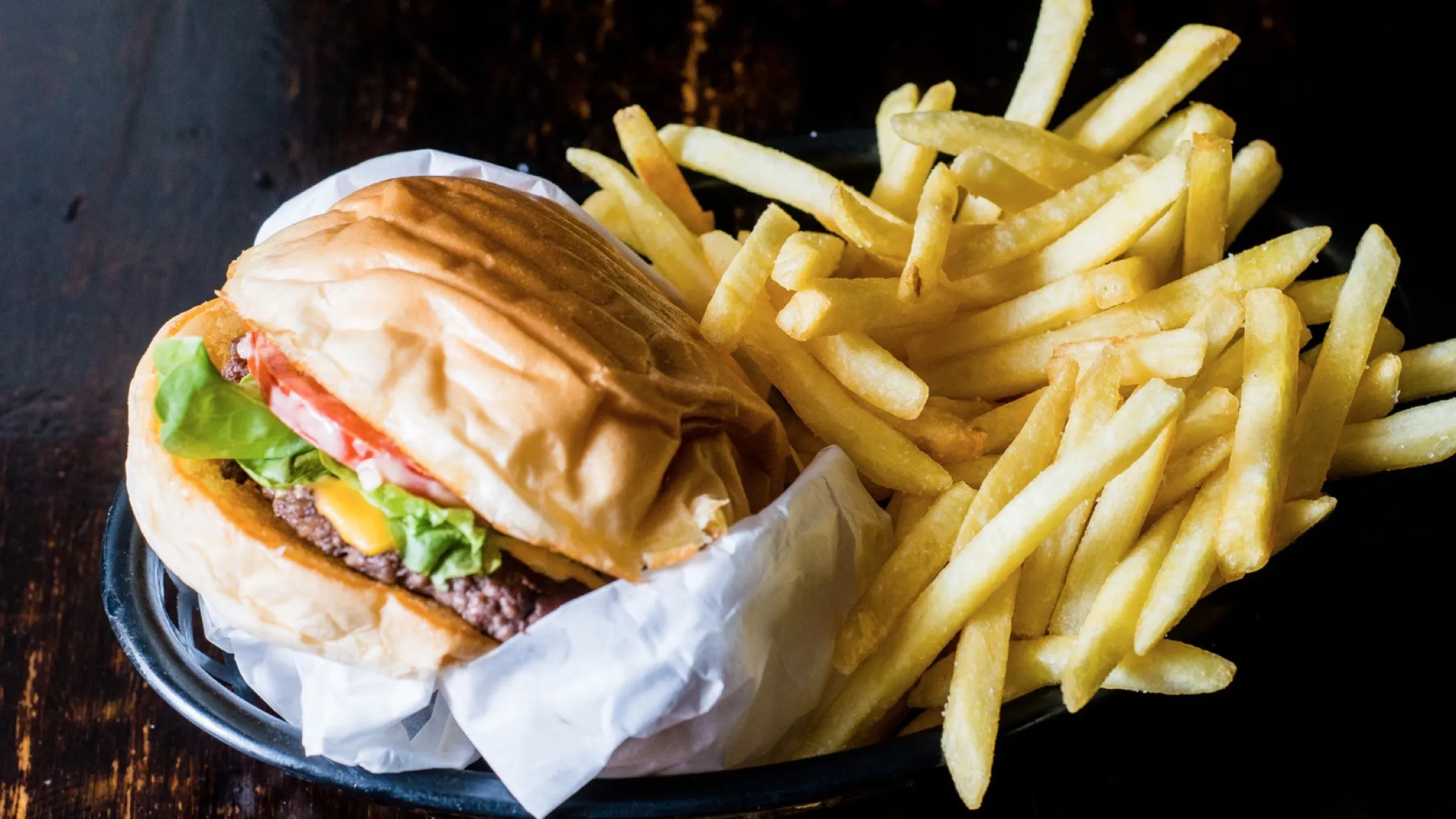 The burger at Mary's