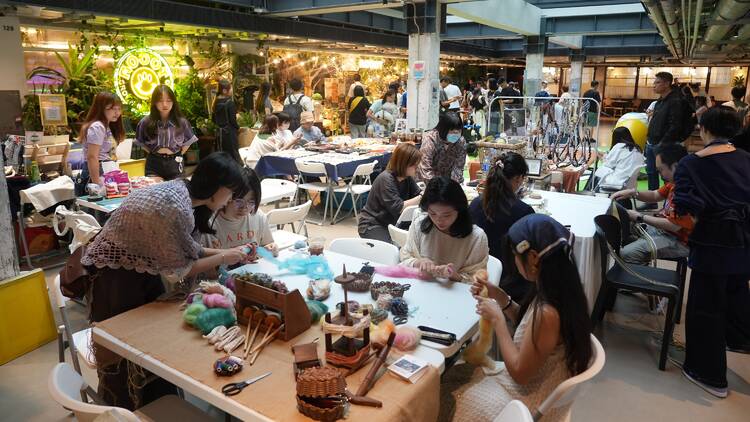 in time of weaving festival nan fung mills