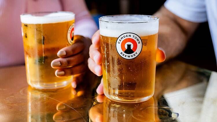 A London record shop is giving away 1,000 free pints this bank holiday weekend