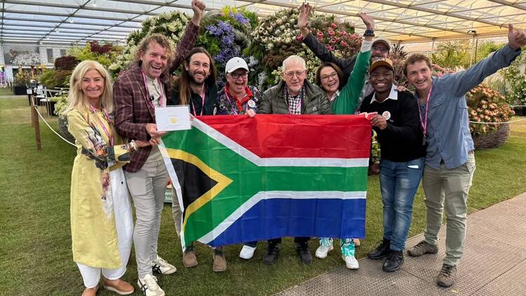 SA wins gold at the Chelsea Flower Show