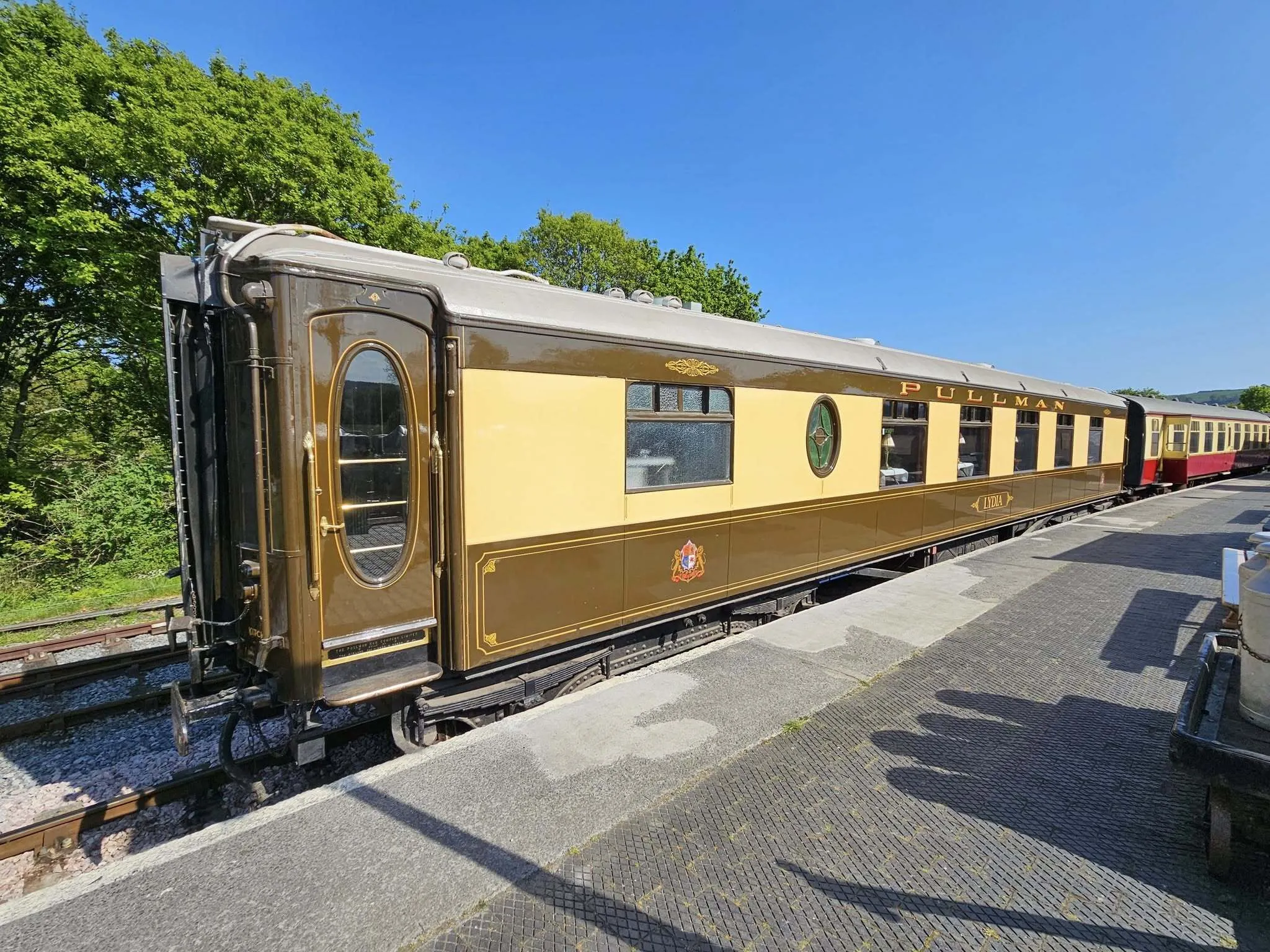 Exterior of Churchill’s WWII train