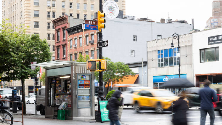knicks street signs