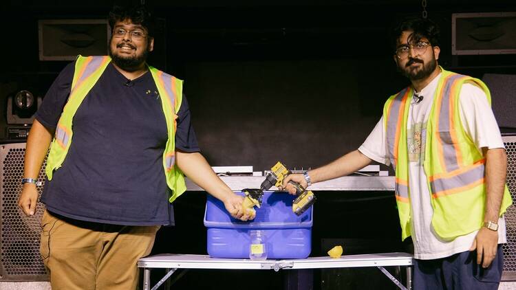 Tej Khanna, Ibhan Kulkarni at Brooklyn Comedy Collective