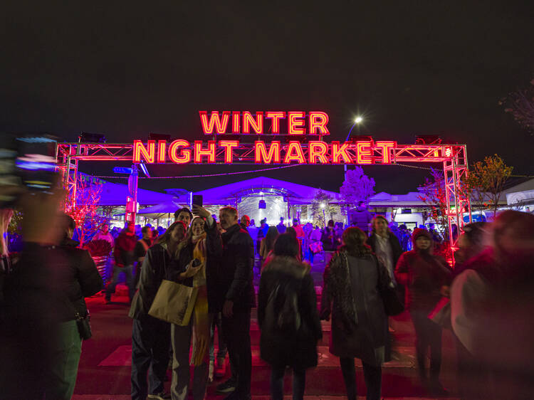 Queen Victoria Winter Night Market