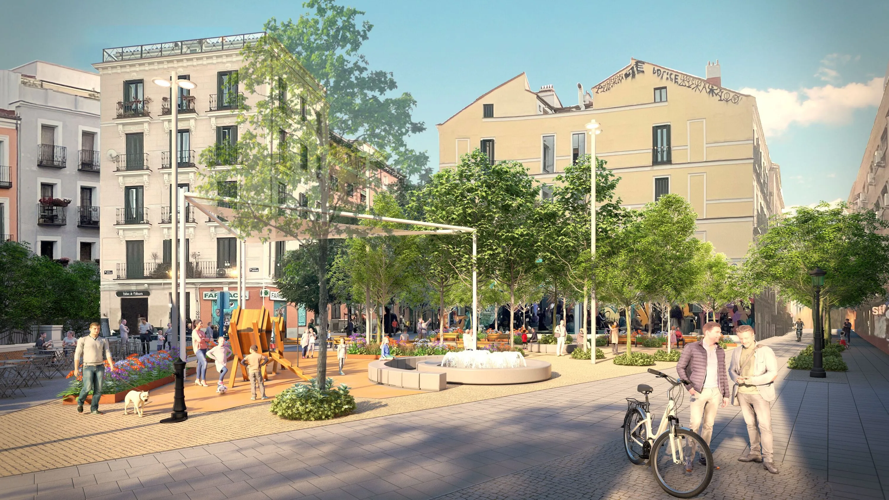 Nueva Plaza del Rastrillo. Ayuntamiento de Madrid