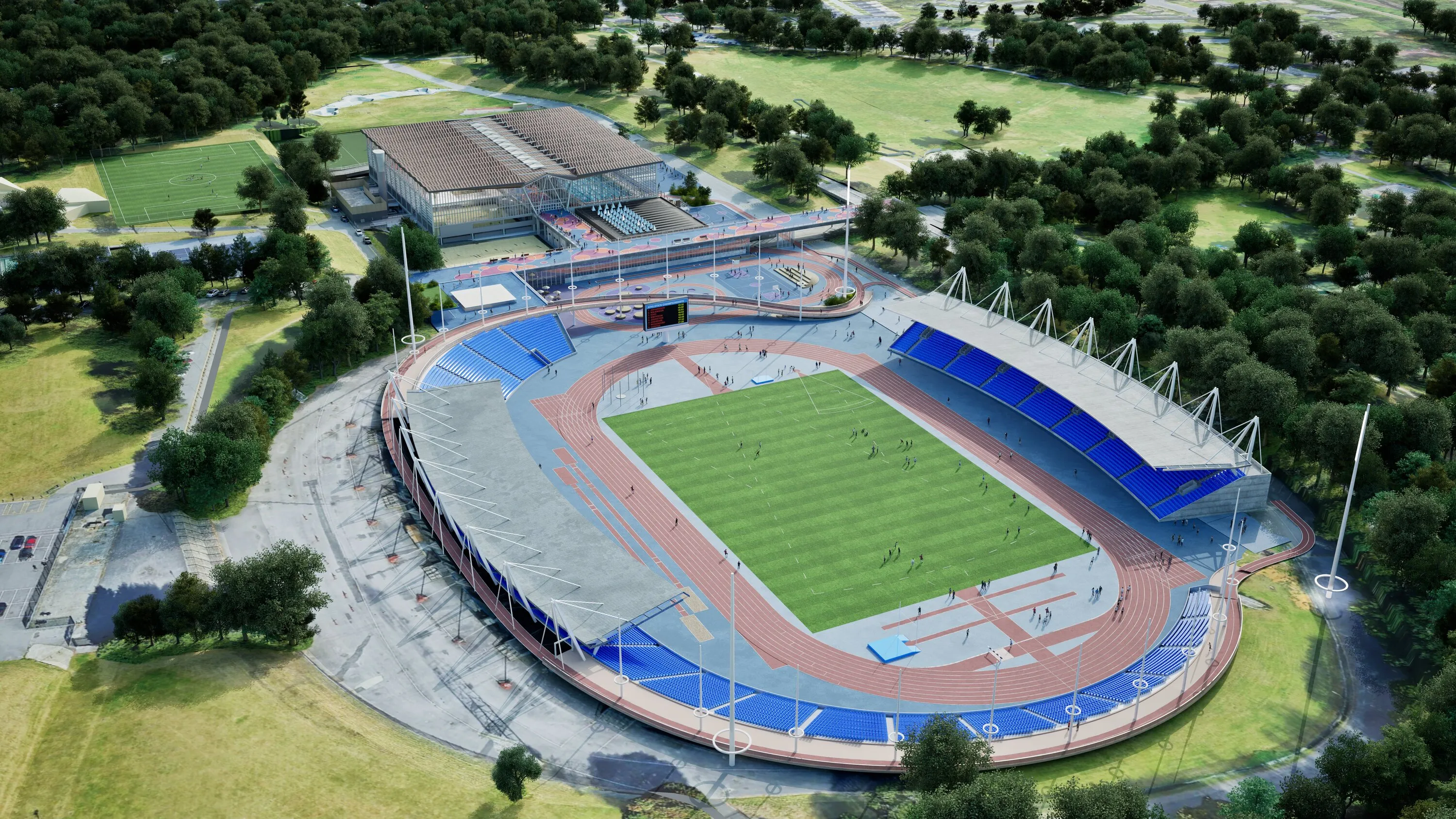 Proposed for redevelopment of Crystal Palace National Sports Centre