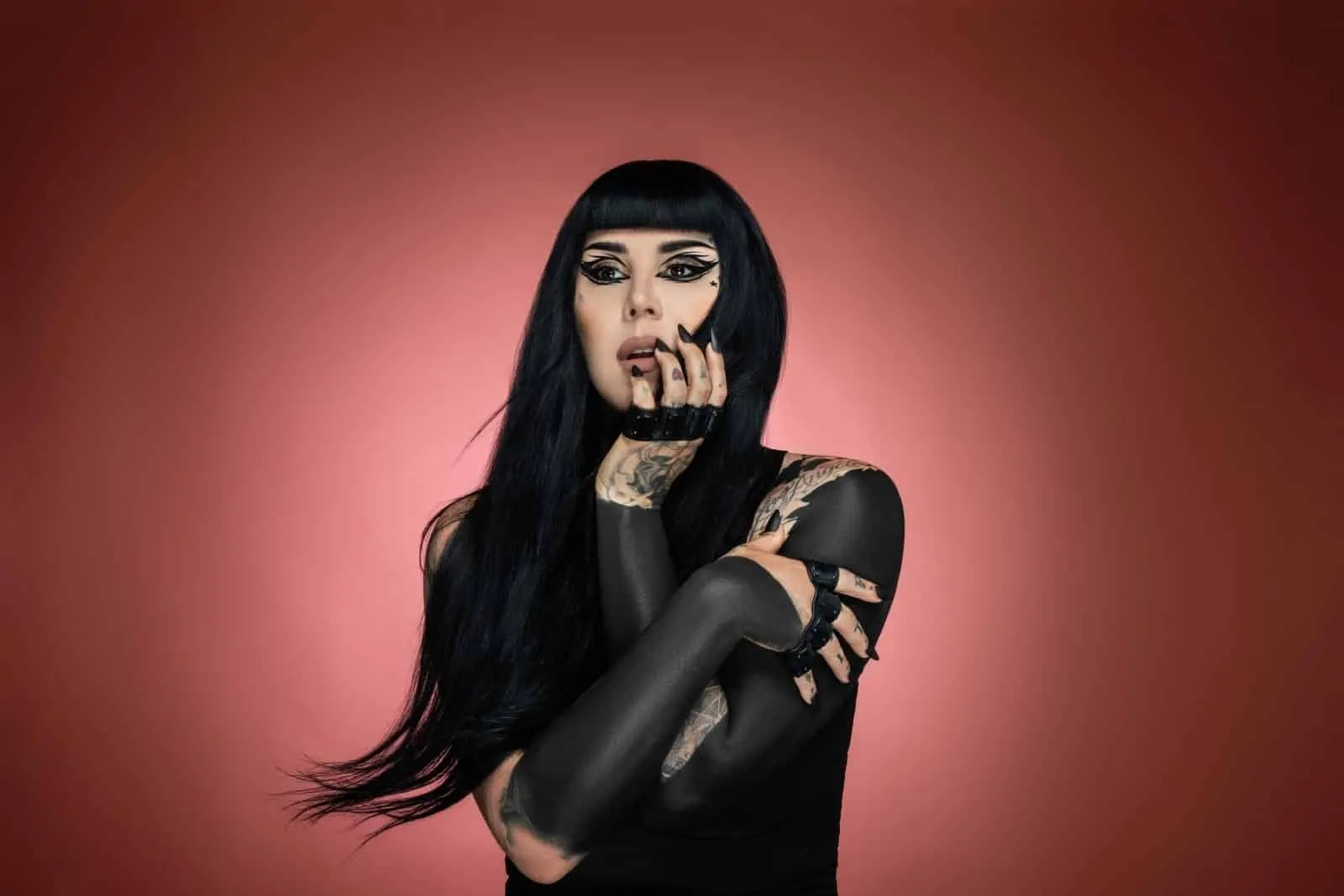 La artista Kat Von D