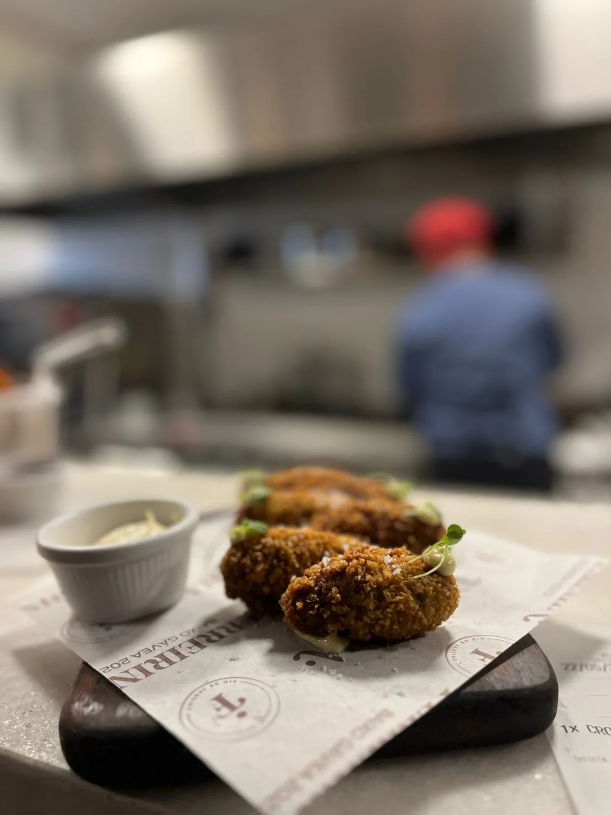 Croquete de costela, só costela