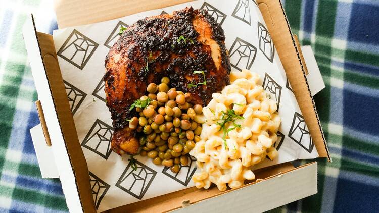 Jerk chicken at Ravinia Festival