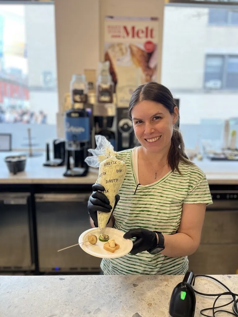 Chef Clare Malfitano of Murrary's Cheese