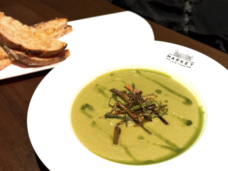 Nøsh Café - Pea Soup & Gourmet Cheese Toastie