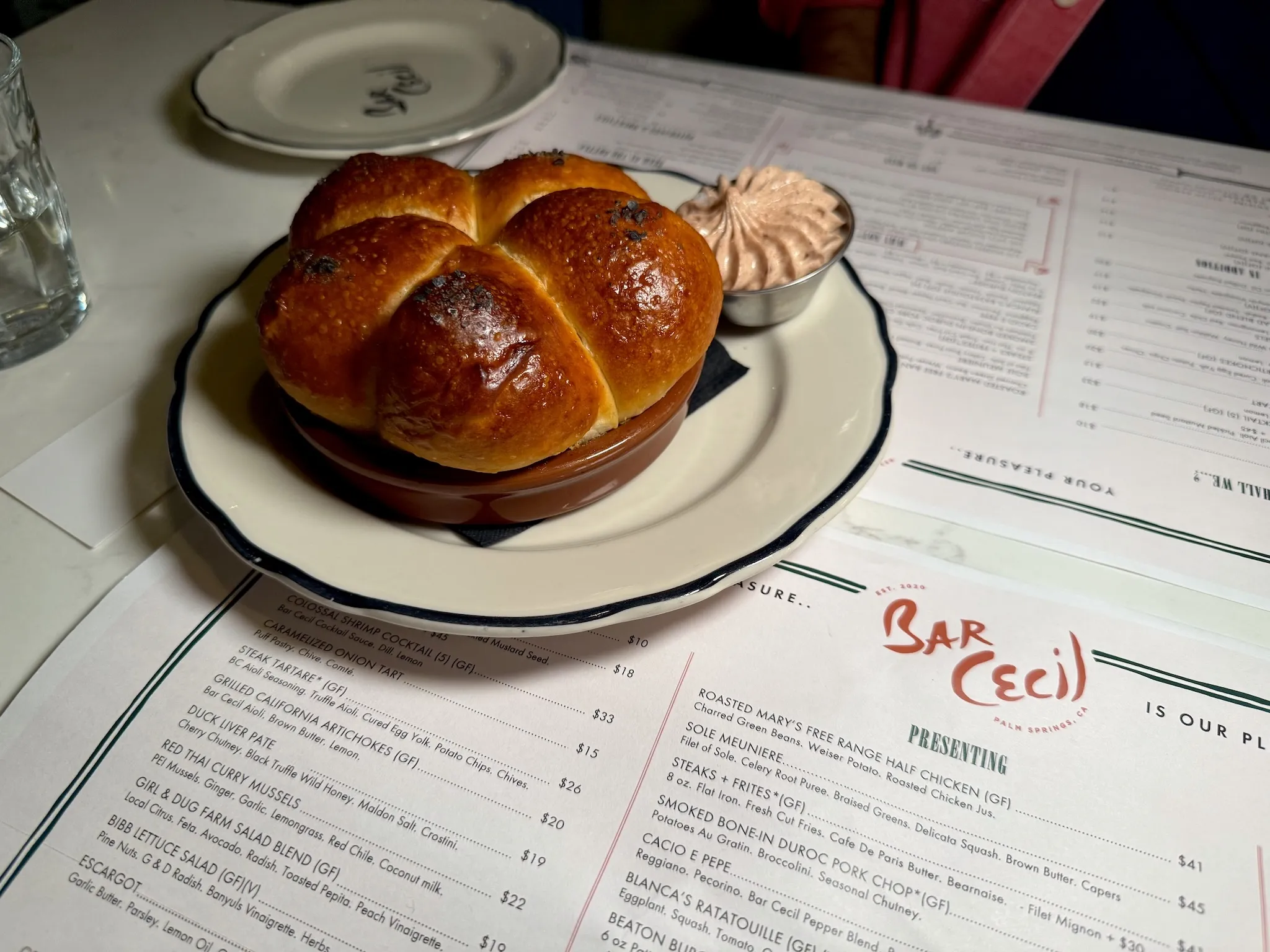 Bread rolls at Bar Cecil
