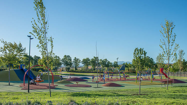 Zona infantil del Parque Adolfo Suárez de Majadahonda