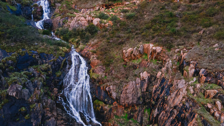 Aerial View of Lesmurdie Falls
