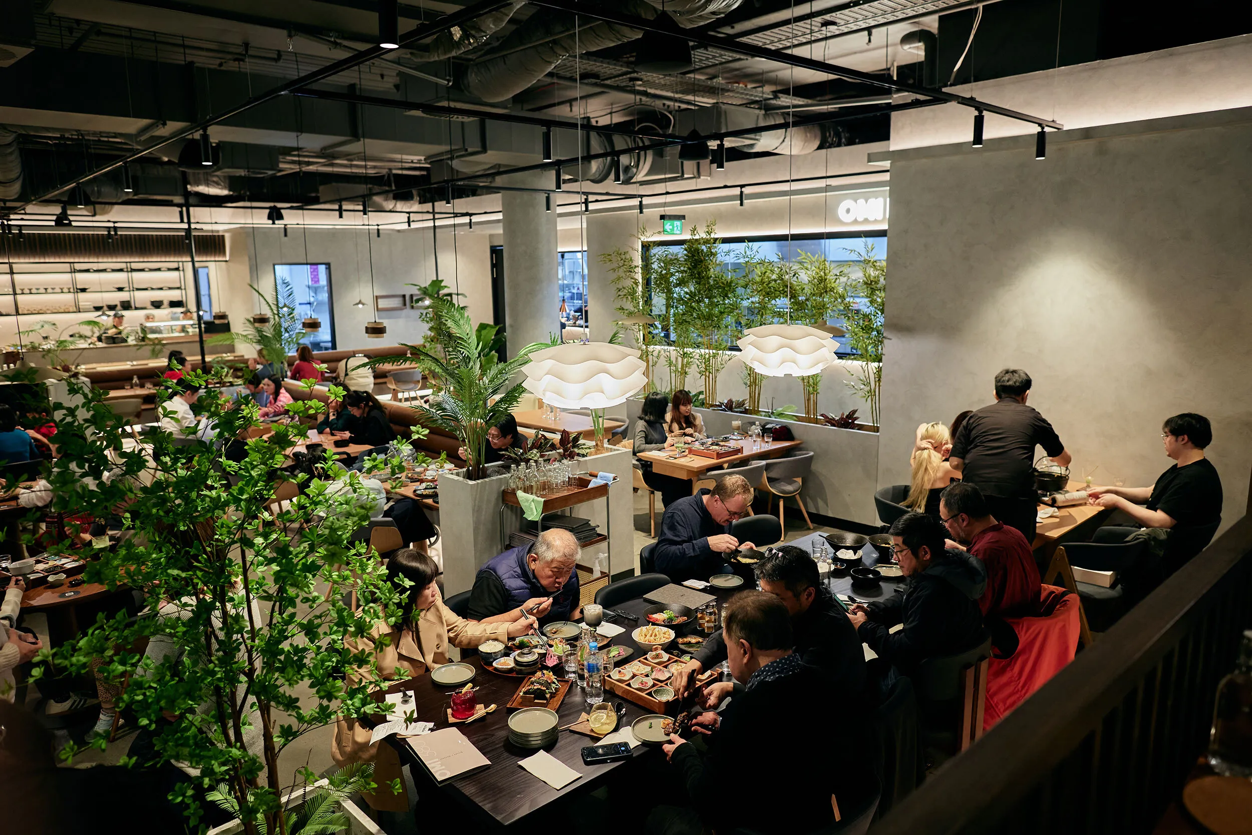 OMI 380's soft opening event.