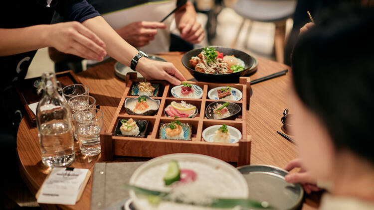 Select menu items at OMI 380.